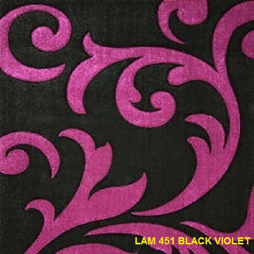Thảm trải sàn phòng khách Lam 451 Black Violet